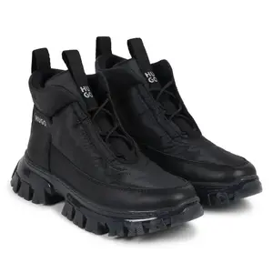 Hugo Black Chunk Sneaker Bootie