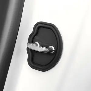 Silicone Door Lock Protector Cover for Model 3 & Model Y (2017–2025) – Interior Door Latch Scratch Protection Cap
