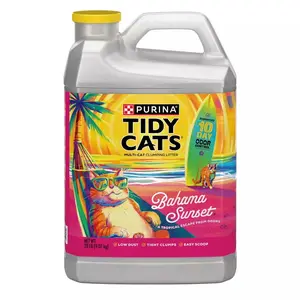 Tidy Cats Bahama Sunset Clumping Scented Low Dust Cat Litter - 20lbs