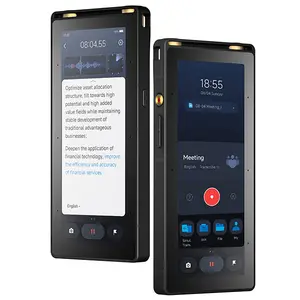 iFLYTEK Offline Voice  AI Recorder S6 Real-Time Transcription & AI Summaries, 5-Language Voice-to-Text, Noise Reduction, AI Voice Recorder for Meetings, Interviews, Learning