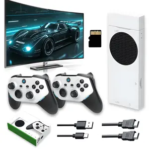 M88 256G Retro Gaming Console 1080P, Video Games Console with 2 x 2.4GHz RGB Wireless Controllers, Plug and Play Retro TV Games Gift for Teen or Partner