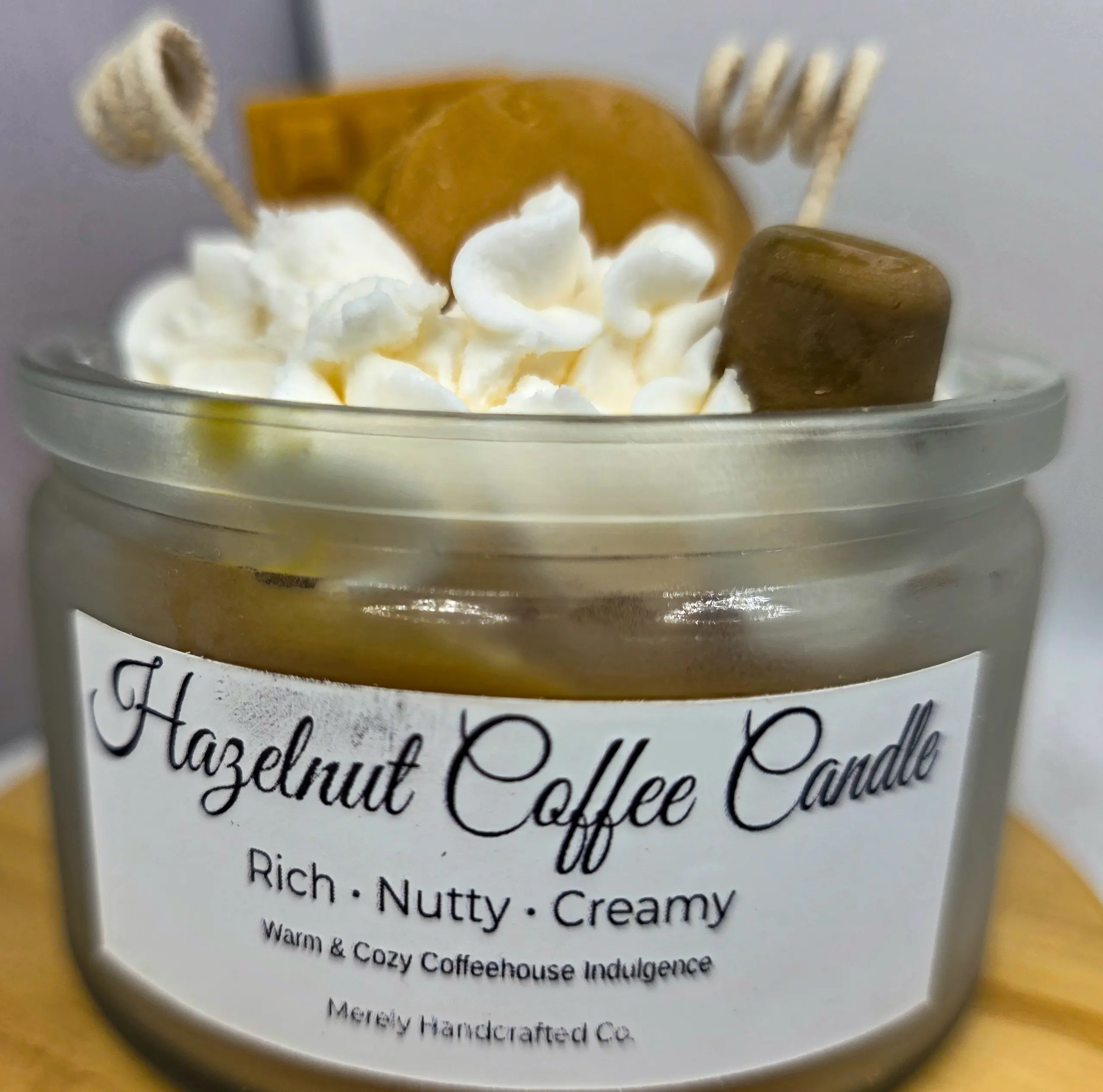 Hazelnut Coffee Mini Dessert Candle – 4 oz Hazelnut Coffee Mini Dessert Candle – 4 oz