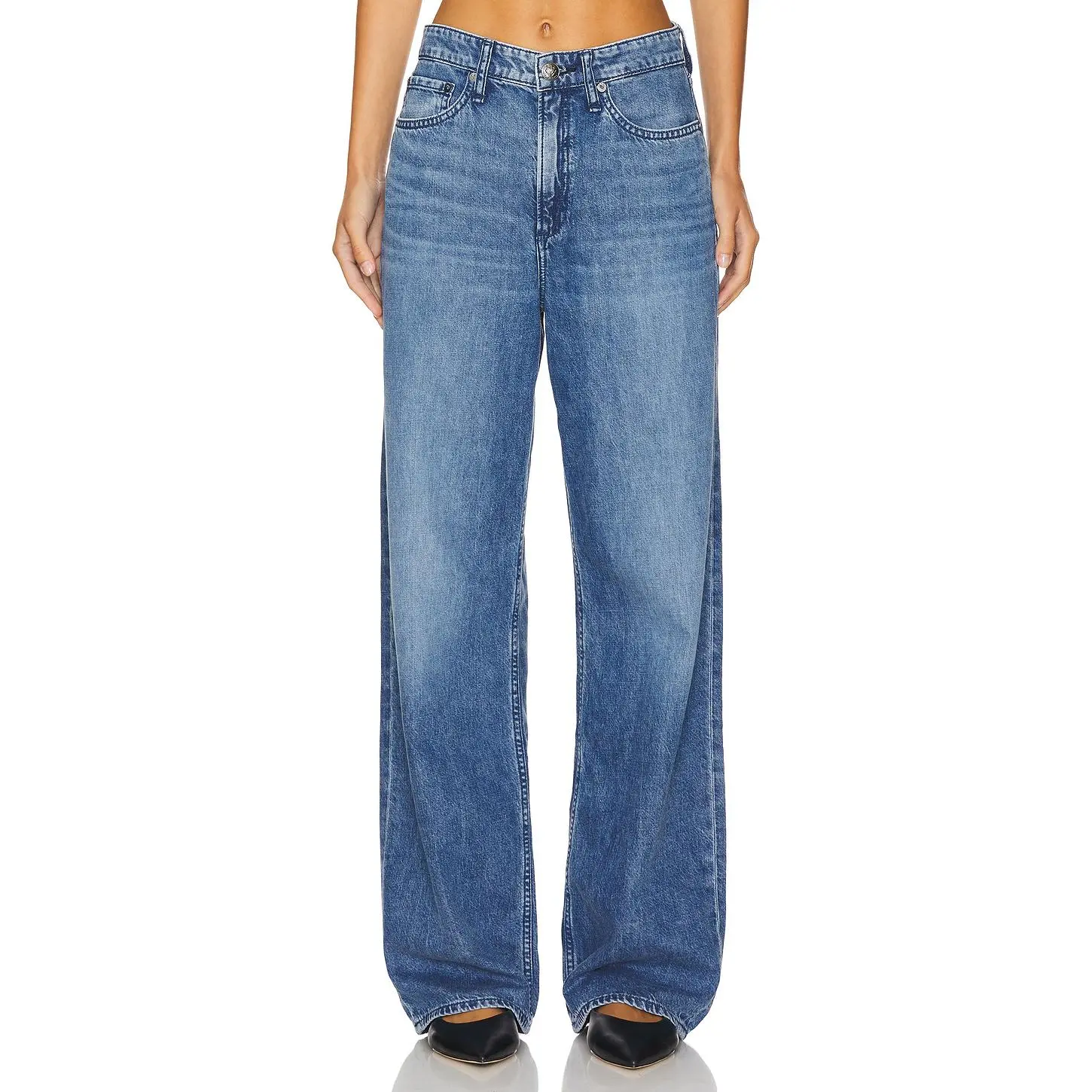 Rag & Bone Featherweight Logan Jeans in River