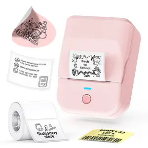 TYPONOS Label Maker Machine with Tape, PM240 Thermal Label Printer, Portable Label Maker for Small Business, Office, Home Organization, 40x30mm Waterproof Labels, Sticker Printer for Phone & PC, Fathersdaygift, summerwins