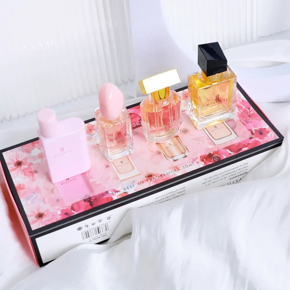 Mystical Perfumes | 4pc Mystical Set | Mystical 30 ml + Mystical Air Freshener 60 ml + Mystical Body Spray 60 ml | Women'