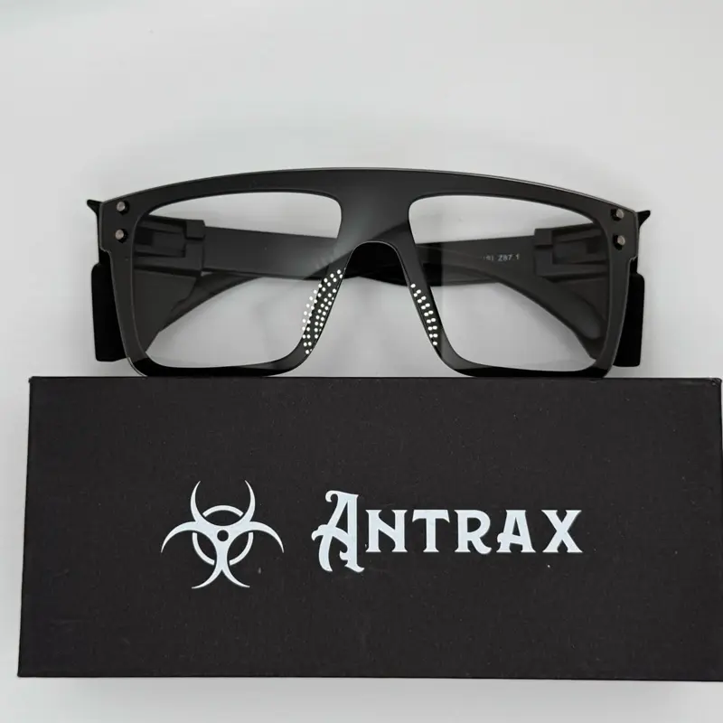 Z87 Safety Glasses - Antrax Sunglasses with Clear Lenses and
