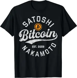 Bitcoin Logo BTC Crypto Currency Traders Blockchain Miners T-Shirt