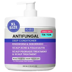 Anti Fungal Deep Conditioner for Men and Women | Scalp Treatment for Psoriasis, Dandruff, Seborrheic Dermatitis | Provides Relief from Folliculitis, Eczema, Itchy, Flaky and Dry Scalp