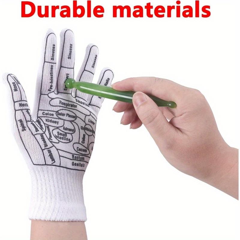 3pcs Reflexology Socks with Tools and Gloves Set, Unisex Pressure Point Socks with Reflexology Tools, Acupuncture Socks Kit for Foot Massage, Foot Massage Sock Guide