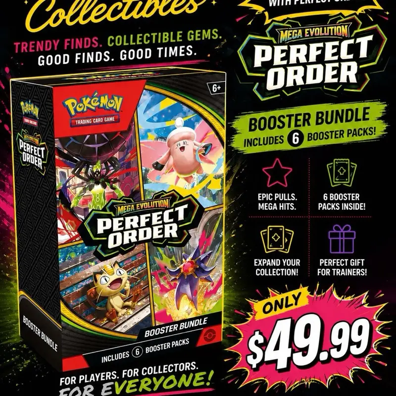 Perfect Order Booster Bundle - ME03: Perfect Order (POR)
