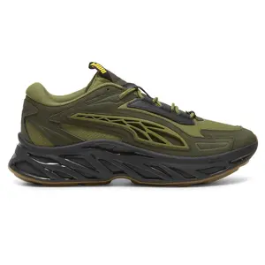 PUMA Mens Exotek Nitro Earthy Lace Up Sneakers Shoes Casual - Green