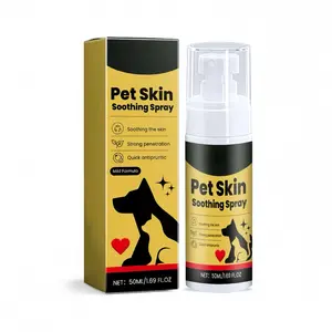 Pet Skin Soothing Spray - Mild Formula for Allergies & Bites Relief - 50ml / 1.69 Fl Oz - Strong Penetration & Quick Antipruritic Action