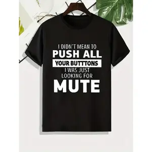 Men's Cotton Casual Sport T-Shirt, Loose Short-Sleeve Clothes for Daily Wear,summervibes