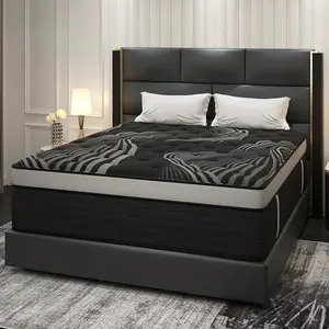 12/14 Inch Twin, Full, Queen, King Mattress Memory Foam And Spring Hybrid Mattress Medium Firmness, Lumbar Support, For Home Rooms Hotels, Boxed Halloween ChristmasGift Furniture Ergonomic mattress Interior Modern
