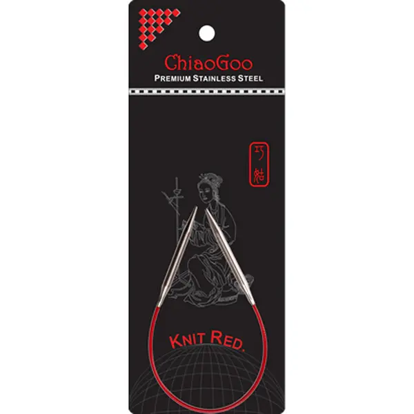 ChiaoGoo - SS Knitting Needle - 9" Circular ChiaoGoo - SS Knitting Needle - 9" Circular