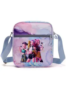 New K-Pop Demon Hunters Print Shoulder Bag, Fashion Casual Versatile Crossbody Bag, Student Bag, Daily Commute Cute Large Capacity Women's Bag, Cross Body Bags