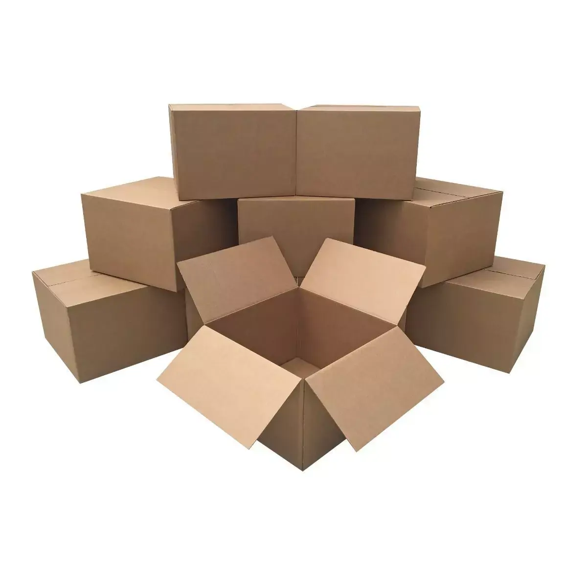UBMOVE 10 Extra Large Corrugated Moving Boxes 23" x 23" x 16"