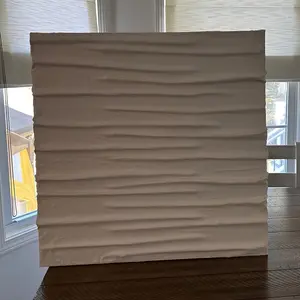 Plaster textured wall art