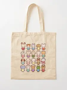 Sale up to 50%, Limited flash Deal, Sylvanian Critter Tote Bag Cotton Tote Bag