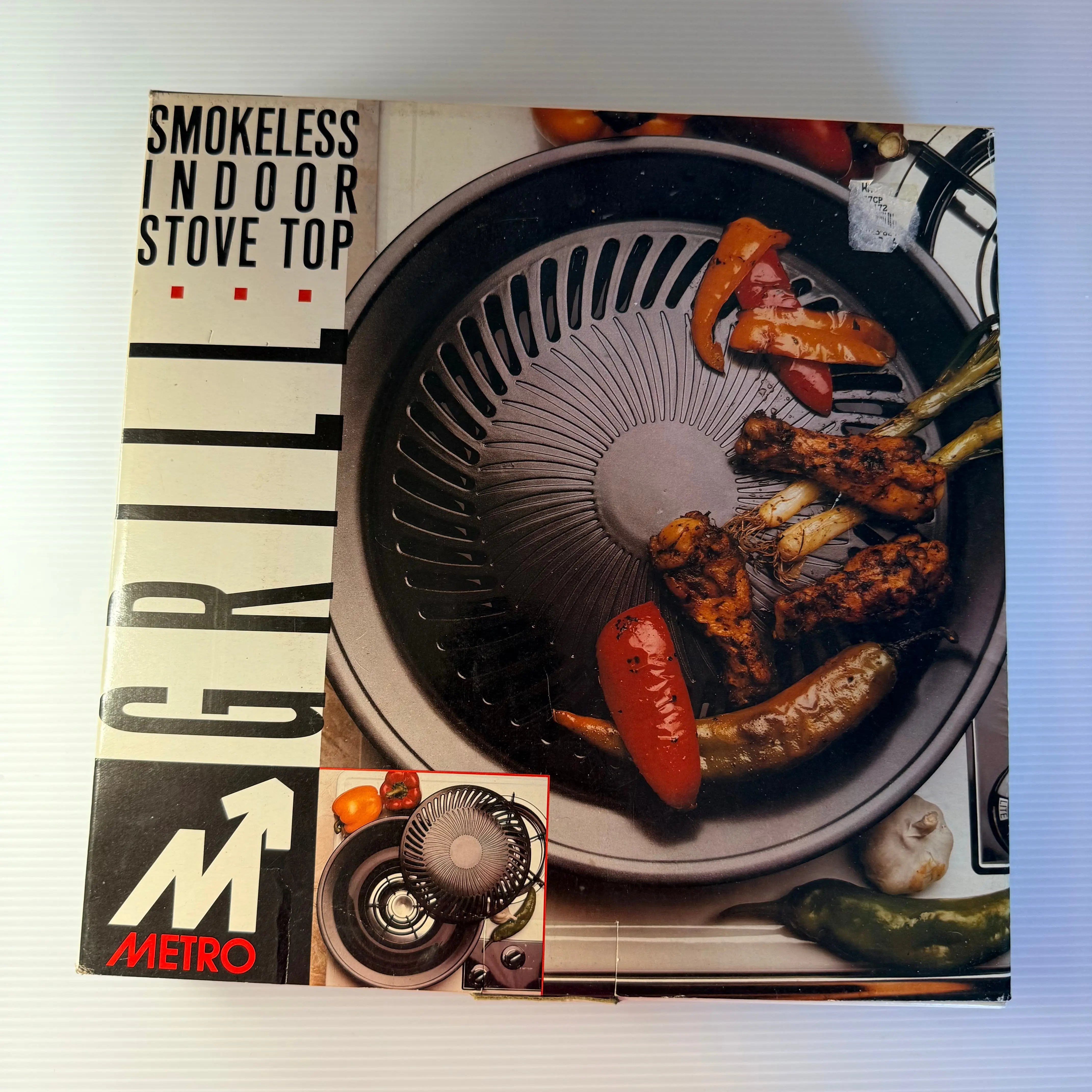 METRO Smokeless Indoor Stove Top Grill Healthy Kitchen Stovetop Indoor Grill
