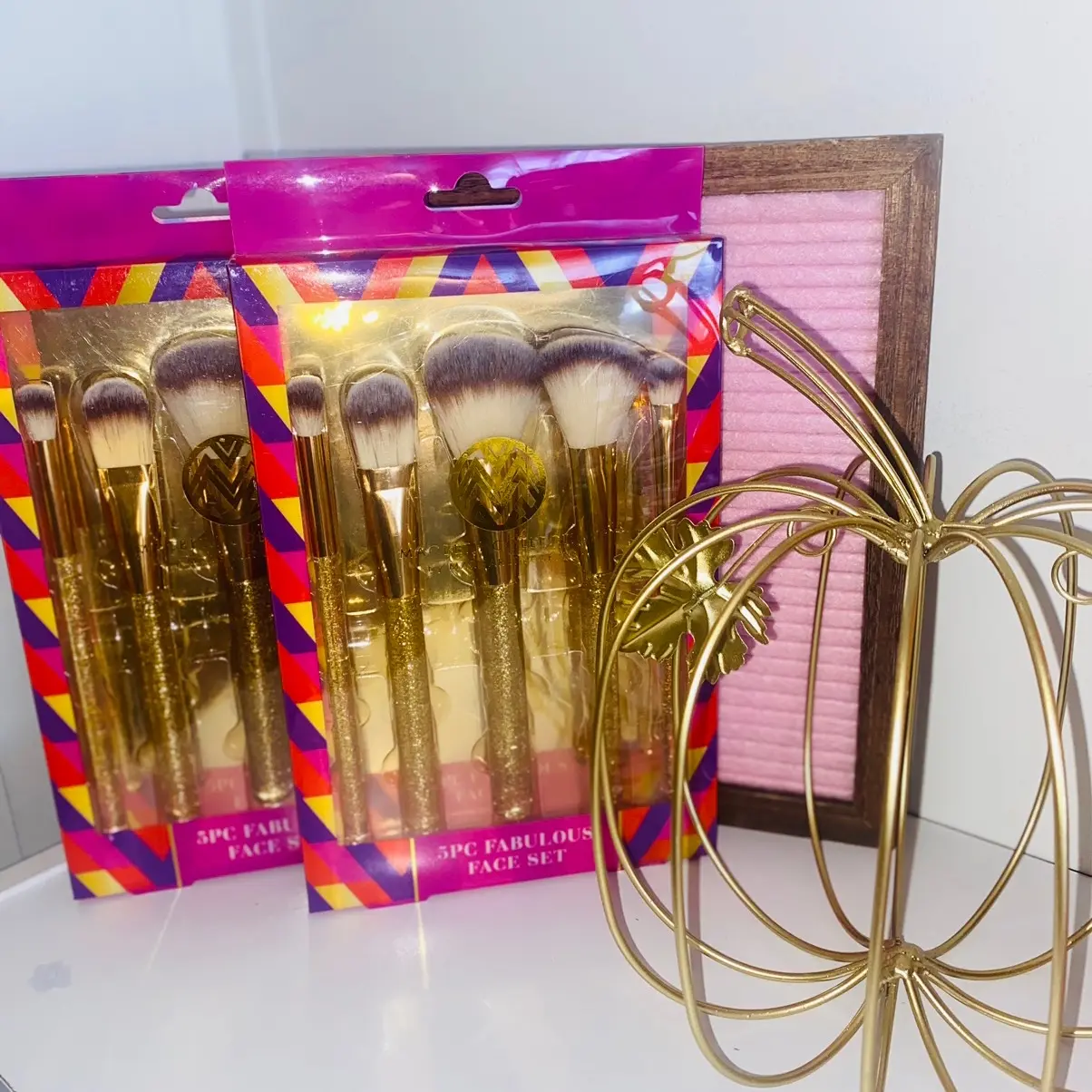 Gold Makeup Brushes