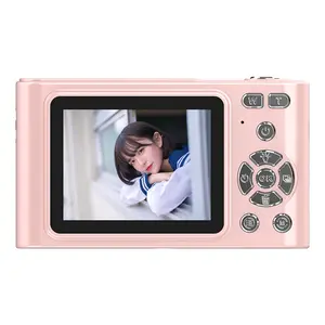 Mini CCD Digital Camera - 015 Black (Without Memory Card), Durable Compact HD Photo & Video Recorder, Portable Pocket Camera with WiFi, Scene Modes for Campus Students