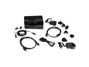 Black Box KVX Series Dual-Head HDMI KVM Fiber Extenders KVXLCHF-200