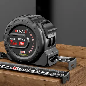 OUDISI High-Precision Shock-Resistant Durable Tape Measure - Fiberglass-Coated Blade, Roll-Proof Case, Clear View Display, Ideal for Surveyors, Construction, and DIY Projects, Gifts for Men, Stocking Stuffers, Him Dad Birthday Gift