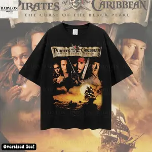 Pirates of the Caribbean Curse of the Black Pearl T Shirt, Jack Sparrow Shirt, Jack Sparrow Yo Ho Pirates Life For Me