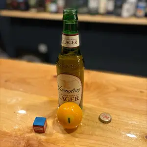 Number 1 Pool Ball Bottle Opener