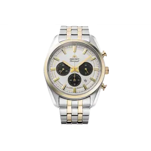 Orient Stretto 40mm Solar Quartz Chronograph with Sapphire Crystal, RA-TX0302S10B Orient Stretto 40mm Solar Quartz Chronograph with Sapphire Crystal, RA-TX0302S10B