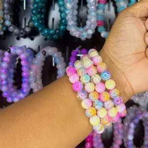 Glass Beaded Bracelets (2)