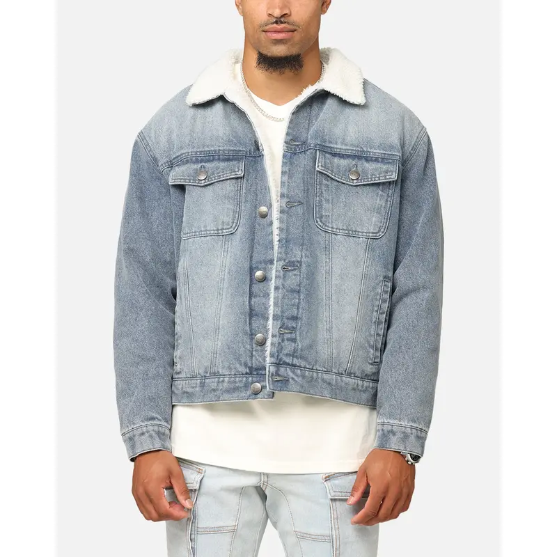 ジャケット・アウター MARINE SERRE WHITE LINE DENIM JACKET Marine serre boxy denim jacket - TikTok Shop