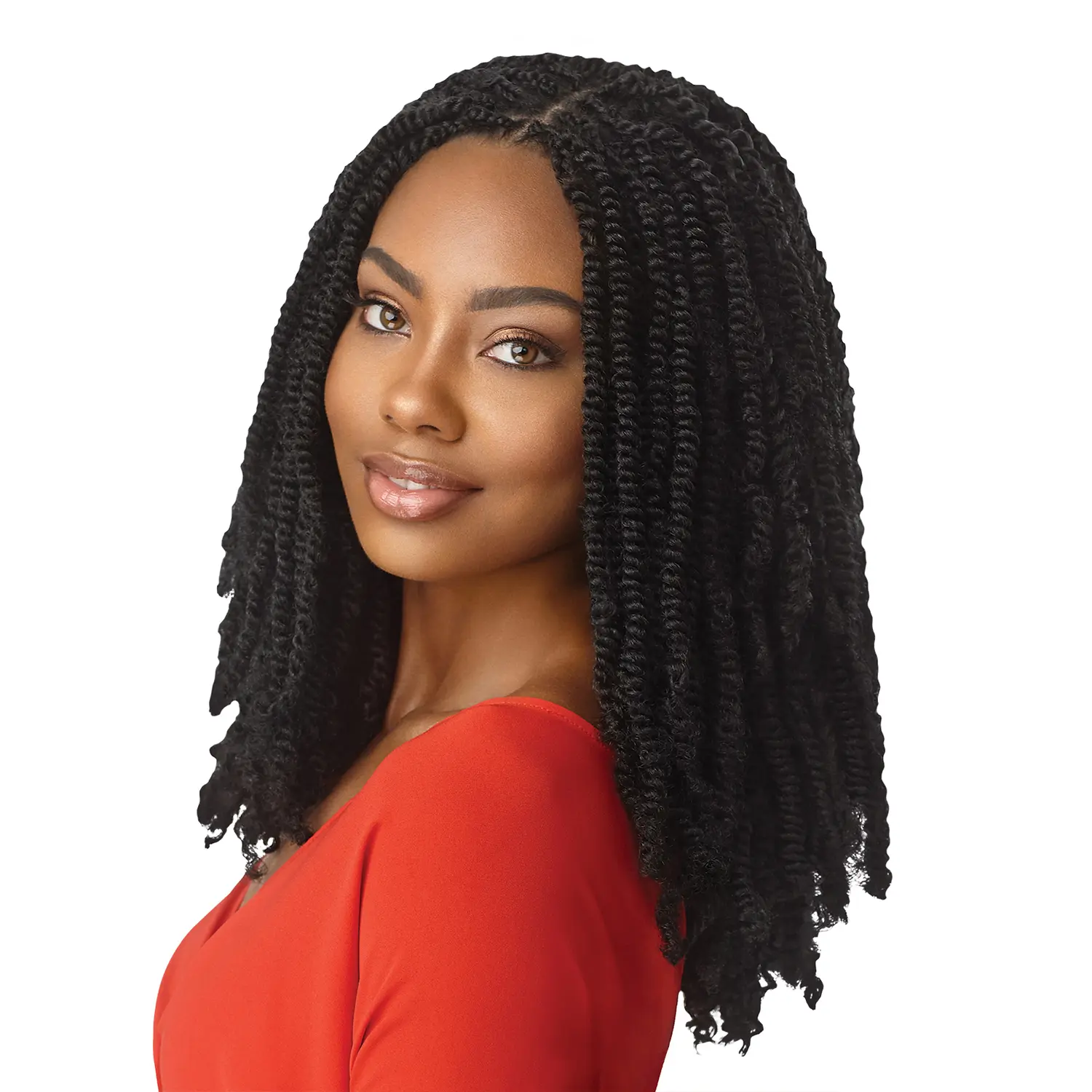 Outre Synthetic Hair Crochet Braids X-Pression Twisted Up 3X Springy Afro Twist 16" Outre Synthetic Hair Crochet Braids X-Pression Twisted Up 3X Springy Afro Twist 16"