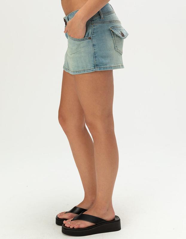 RSQ Womens Low Rise Micro Mini Skort