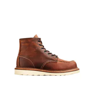 Red Wing Men's Classic Moc 6-Inch Brown Leather Boot