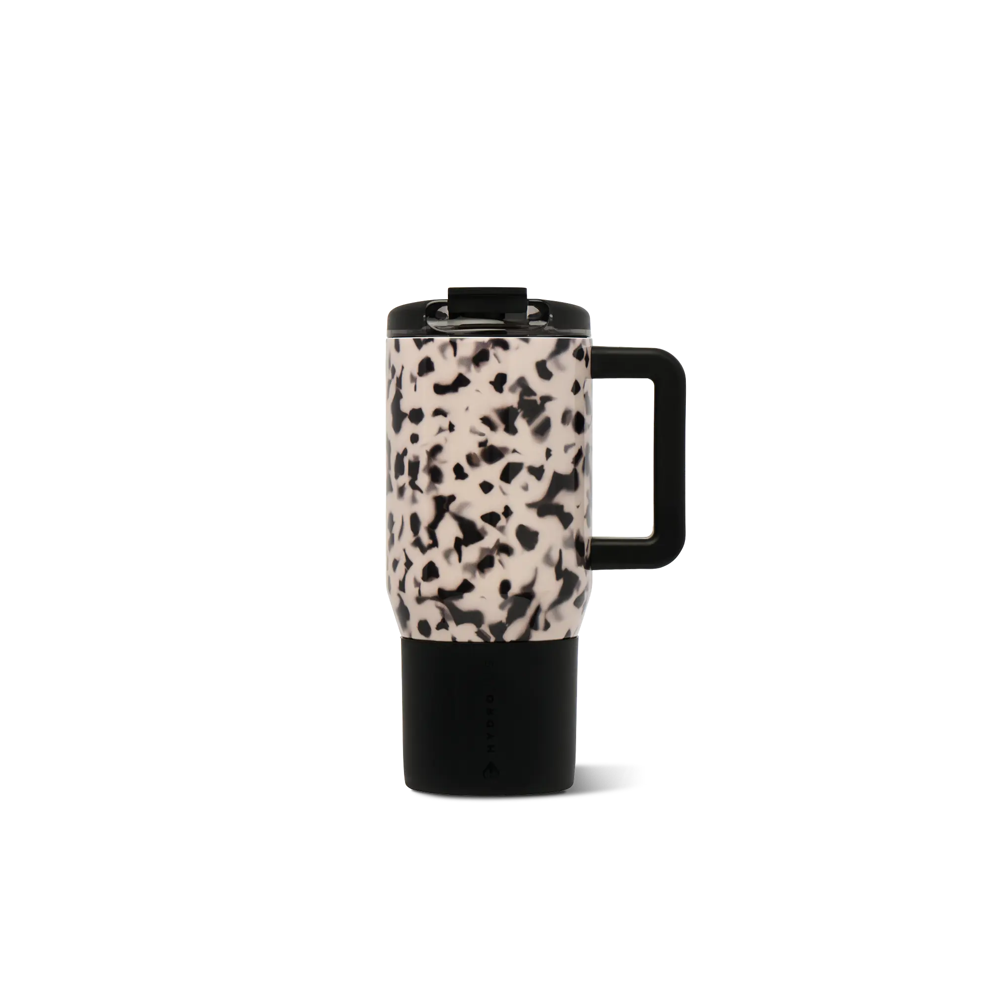 HydroJug Coffee Traveler 20 oz - Leak-Resistant, Ceramic-Lined Insulated Travel Coffee Mug for Hot or Cold Drinks with Flip Lid & Handle, Dishwasher Safe Coffee Tumbler
