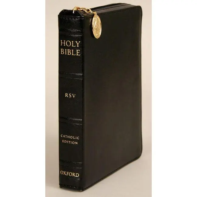Catholic Bible-RSV-Compact Zipper by Oxford University Press
