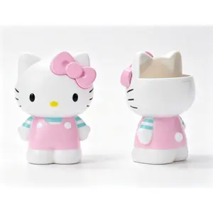 Sanrio Hello Kitty Multi-Functional Home Organizer Pencil Holder & Cosmetic Makeup Brush Storage Solution Compact & Charming Design