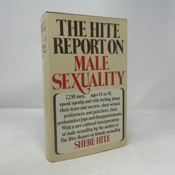 USED Book - The Hite Report on Male Sexuality by Shere Hite (Hardcover) - english