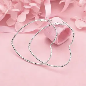 925 Sterling Silver Plated Heart Earrings for Women,Dainty Heart Shaped Stud Earrings,Fashion Jewelry Accessories，Sweet Love Heart Earrings