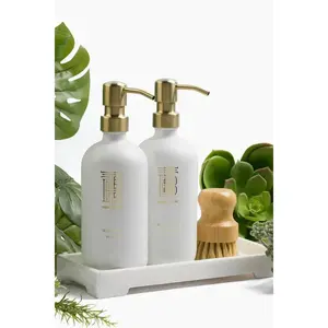 Soap and Lotion Sink Caddy and Brush