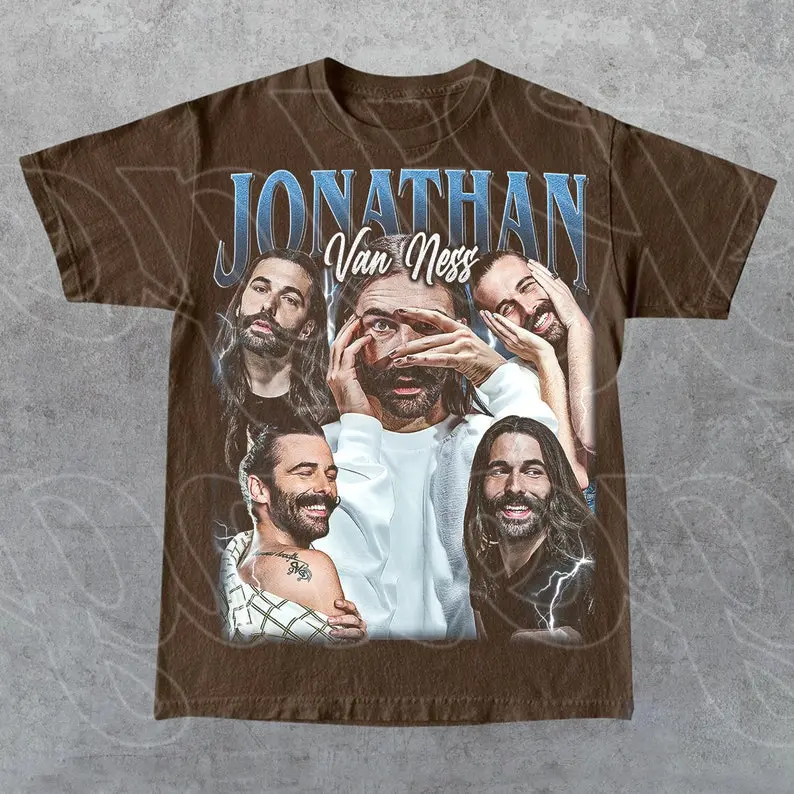 Limited Jonathan Van Ness Vintage T-Shirt, Gift For Woman and Man Unisex T-Shirt