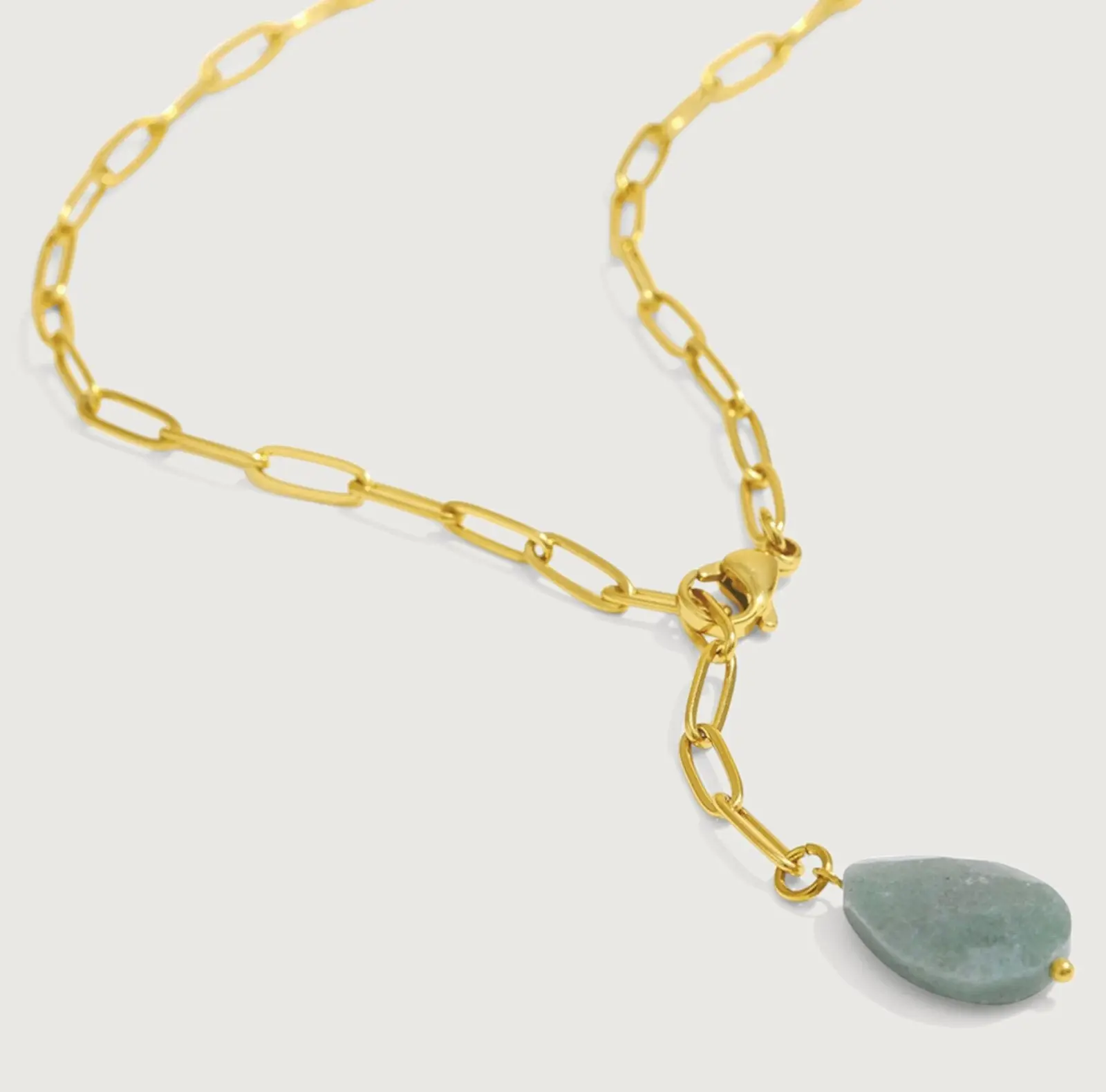 Elisa Gemstone Pendant Necklace