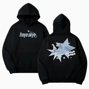 Freya Skye Silent Treatment Hoodie, Nova Bright Descendants Tour Merch, Aesthetic Star Graphic Hoodie, Pop Music Fan Gift