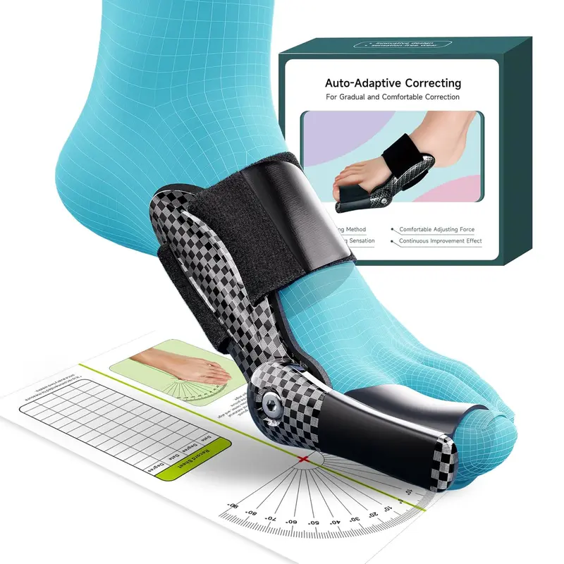 Bunion Corrector for Women Men Big Toe: Auto-Adaptive Bunion Relief for Big Toe Straightener - Orthopedic Bunion Splint for Pain Relief - Hallux Valgus Correction for Day/Night Support