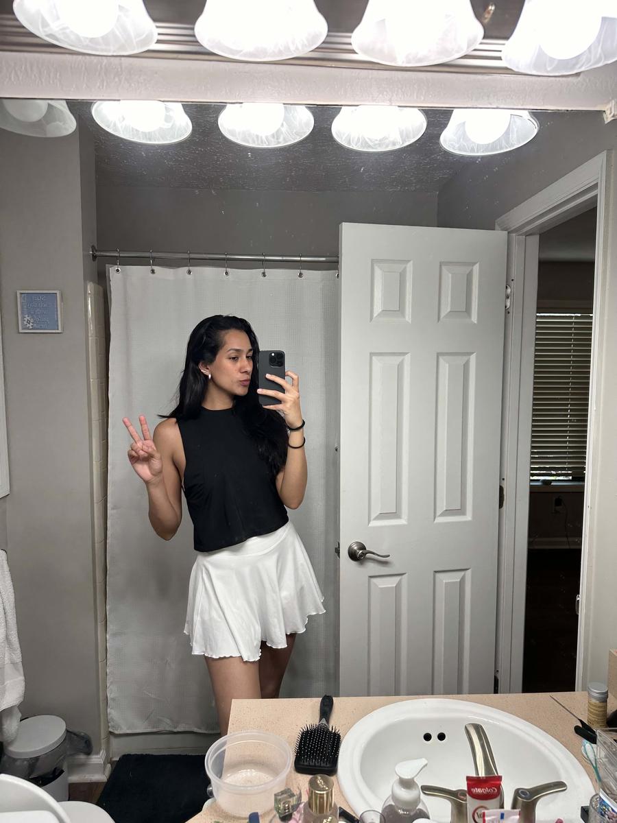 Item: White,Candypink, S