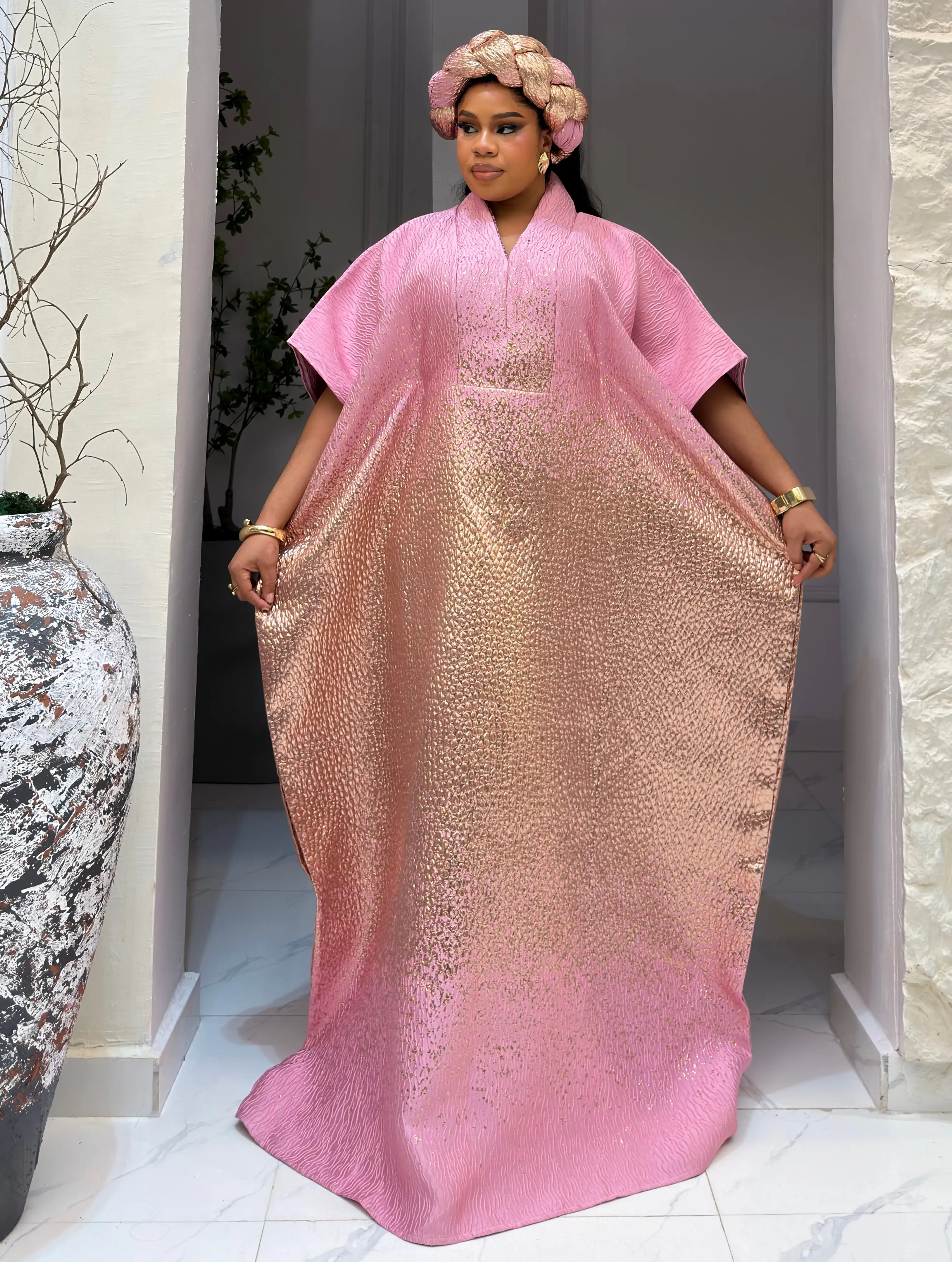 TWO TONED RADIANCE BUBU (PINK/GOLD)