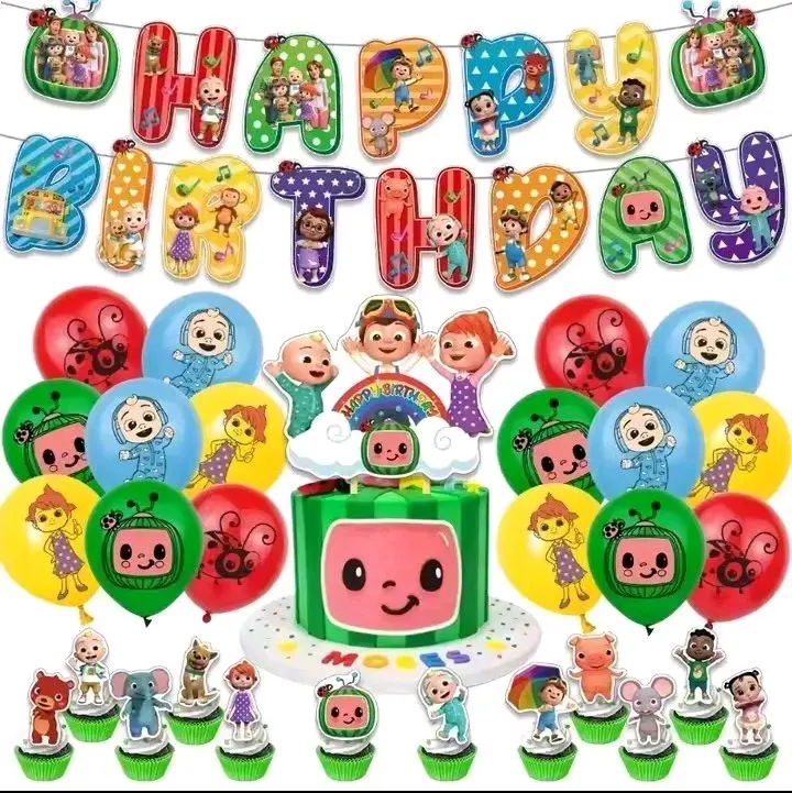 COCOMELON BALLOONS AND PARTY SUPPLIES