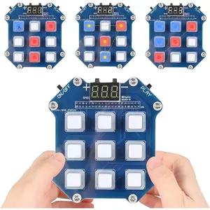 3-in1 Soldering Practice Kit, DIY Electronics Training Project with Multi-Modes, STEM Solder Kit for Students and DIY Hobbyists